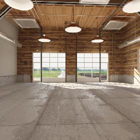 Car Garage to Loft Style 3D model